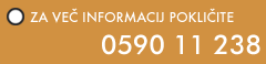 Za ve� informacij pokli�ite 041 861 126