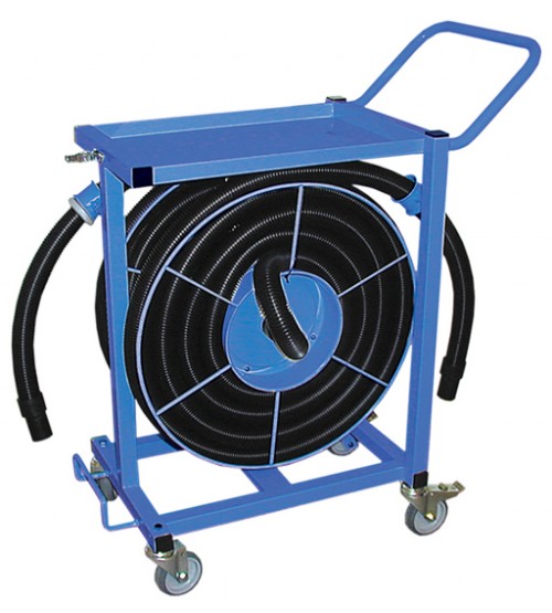 Sesalna cev (dvojna) z vozičkom, fi38, 2x 6,5 m